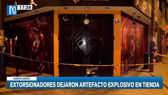 Correo y Ojo | Detonan explosivo en tienda de Zapatillas (Canal N)