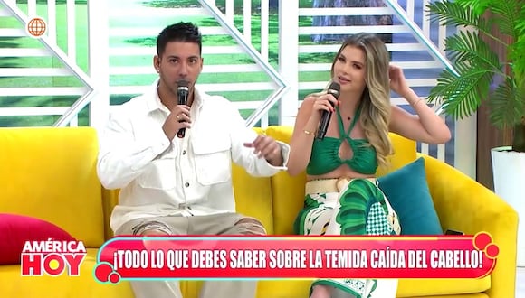 Conductoras de América Hoy se quitan extensiones