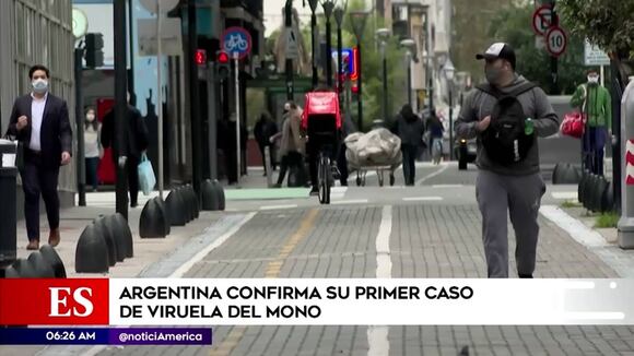 Argentina confirma su primer caso de viruela del mono