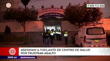 Comas: Asesinan a vigilante que intentó frustrar asalto en un Hospital de la Solidaridad (VIDEO)