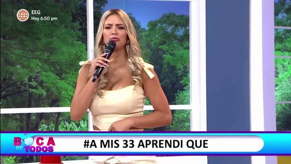 Sheyla Rojas: “No tengo nada de qué arrepentirme”