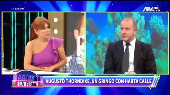 Augusto Thorndike se pronuncia sobre su salida de “Cuarto Poder”
