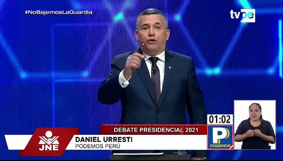 Daniel Urresti sobre toque de queda contra la delincuencia