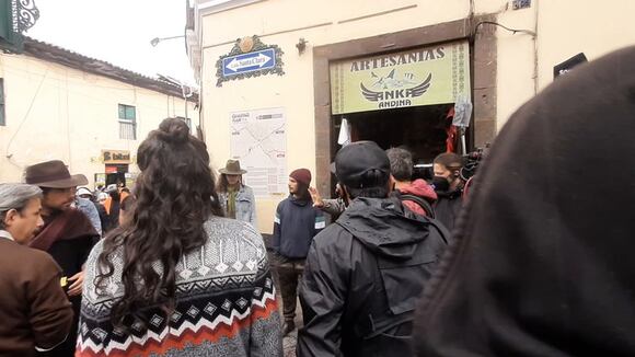 Así iniciaron grabaciones de La reina del sur en Cusco