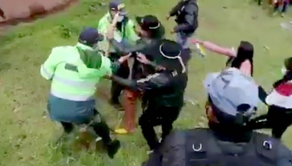 Buscan a carnavaleros que golpearon a policías en yunza clandestina en Cusco