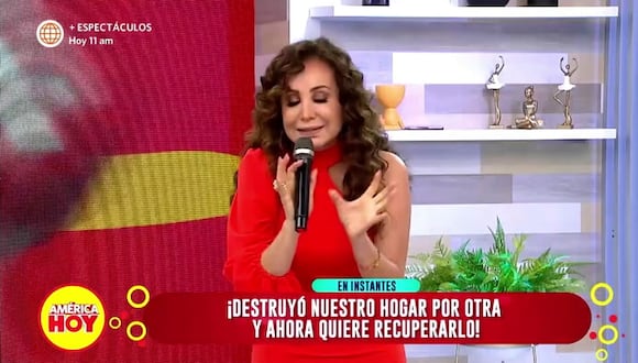 Janet Barboza opina sobre situación de Angie Jibaja