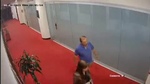 Graban a Patricia Benavides junto al reemplazo de María Barreto en la Fiscalía