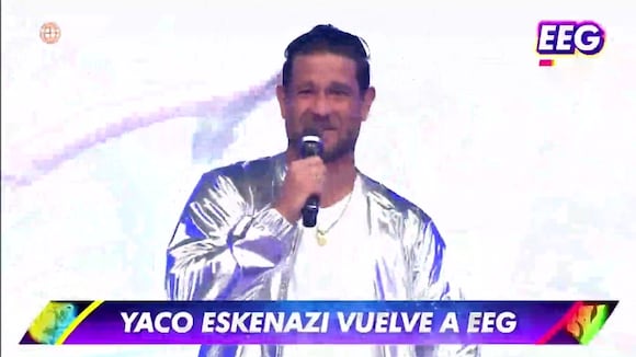 Yaco Eskenazi regresó a 'Esto es Guerra'