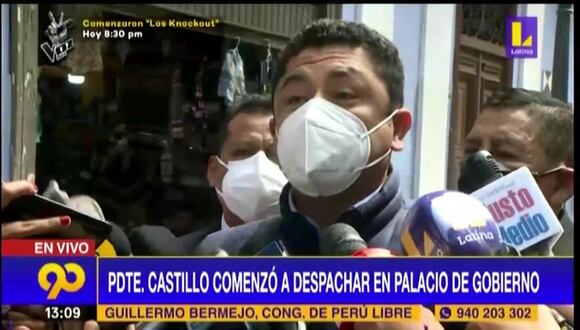 Declaraciones de Guillermo Bermejo