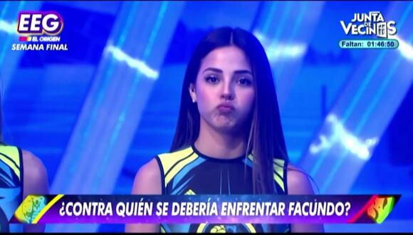 Pancho envía mensaje a Luciana Fuster