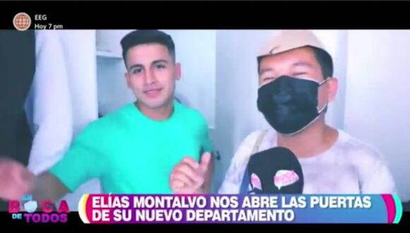 Elías Montalvo muestra su nuevo departamento