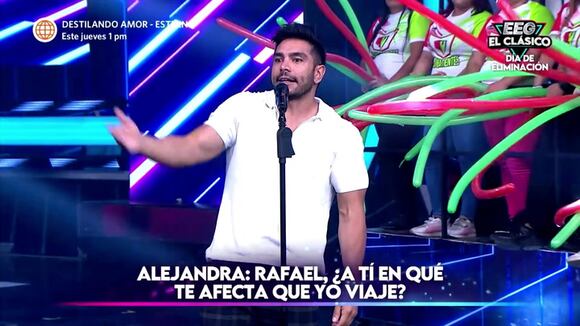 "Estás viejo": Alejandra Baigorria se enfrenta a Rafael Cardozo