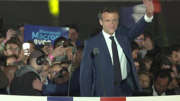 Francia: Presidente Emmanuel Macron fue reelegido por un mandato de cinco años más