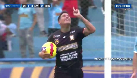 Goles de Romaní y Royón para el 3-2 del Sporting Cristal vs. Ayacucho FC en la jornada 14 de la Liga 1. (Fuente: Gol Peru)