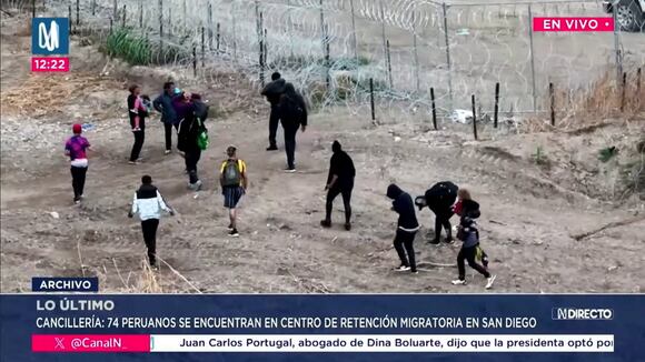 CORREO | 74 peruanos detenidos en EE.UU. se encuentran en un centro de retención migratoria de San Diego. Video: Canal N