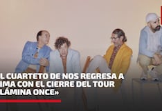 El Cuarteto de Nos promete un cierre épico en Lima con su gira Lámina Once (ENTREVISTA)
