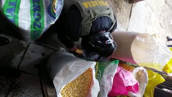 Dejan artefacto explosivo a comerciante en Trujillo