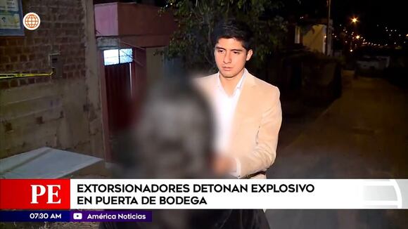 Carabayllo: detonan explosivo en bodega