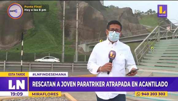 Accidente en Costa Verde