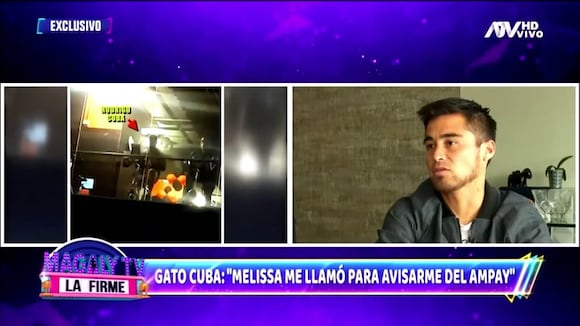 CORREO | Gato Cuba se entera del ampay de Melissa Paredes