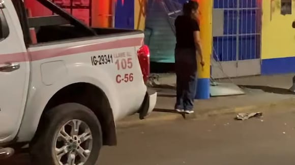 Detonan dinamita en negocio de Trujillo