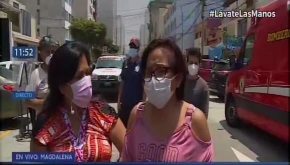Incendio en Magdalena: dueña de tienda de plásticos lo perdió todo y revela que se endeudó con bancos por la pandemia (VIDEO)