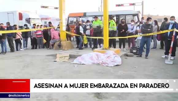 Asesinan a mujer embarazada