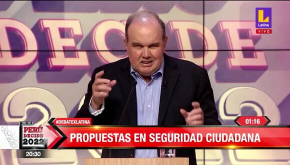 Debate 2022: Rafael López Aliaga