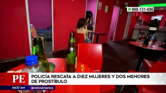 Rescatan a mujeres de prostíbulo