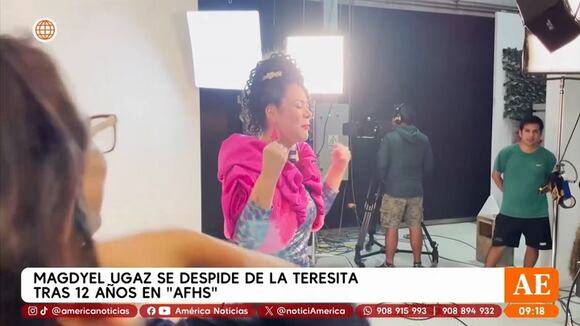 Magdyel Ugaz dice adiós a AFHS
