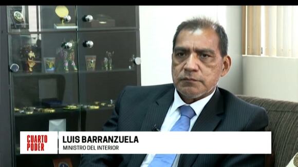 Entrevista ministro Barranzuela