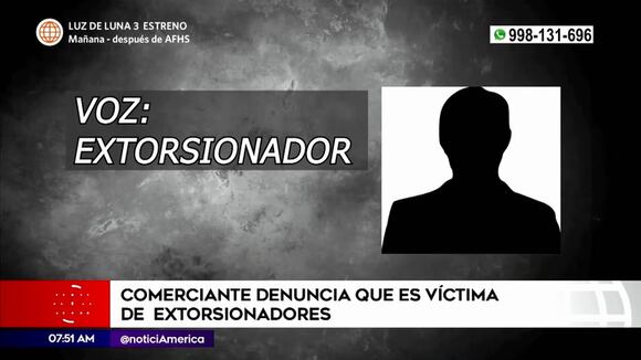 Comerciante es victima de extorsión
