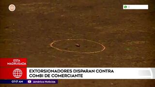 Cúster es baleada por extorsionadores, en el Rímac: “Me amenazaron como cuatro veces” (VIDEO)