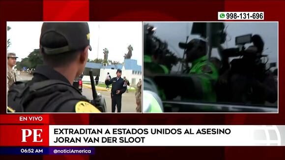 Joran Van Der Sloot es extraditado de Perú