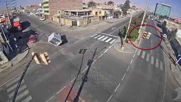 Choque En Esquina De La Muerte