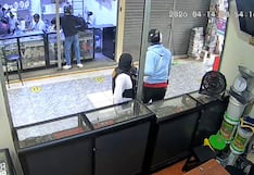 Asaltan joyería en jirón Camaná: delincuentes armados huyeron en motocicletas (VIDEOS)