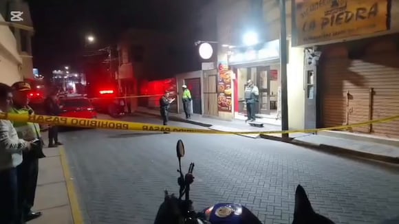 Sicarios buscaban a cobrador de cupos y hieren de bala a anciana en Arequipa