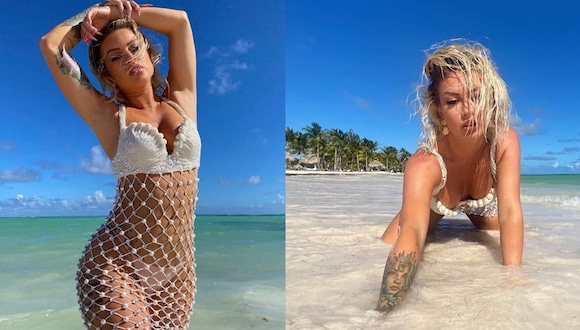 ZP | Leslie Shaw suma un nuevo tatuaje a su cuerpo