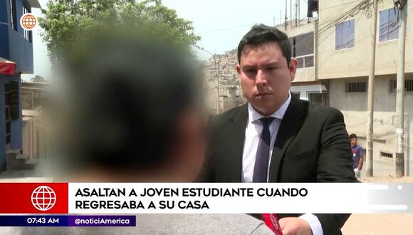 Mujer es asaltada cuando volvía a su casa en Villa María del Triunfo