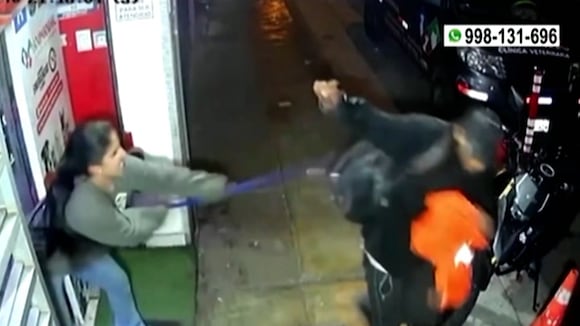 Callao: Trabajadora de veterinaria agarró a escobazos a delincuente para evitar asalto