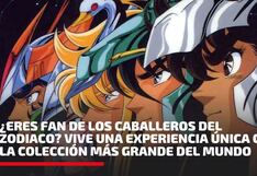 ¿Eres fan de Los Caballeros del Zodiaco? Vive una experiencia única con la colección más grande del mundo (VIDEO)