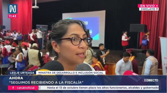 CORREO | Leslie Urteaga critica moción de vacancia contra Dina Boluarte