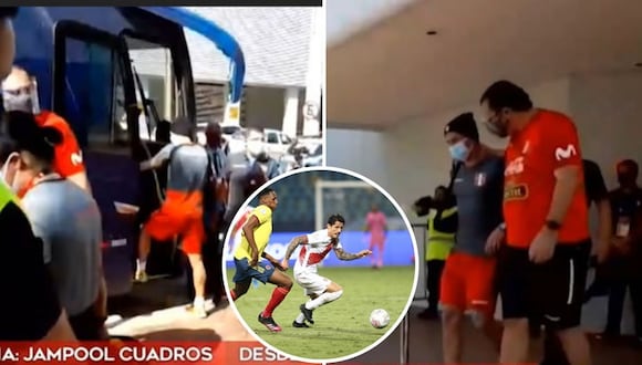 Perú entrenó por la mañana