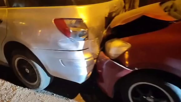 CORREO | Conductor en presunto estado de ebriedad provoca choque múltiple en Miraflores