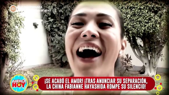 Fabianne Hayashida termina su relación