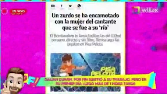 Correo - Dalia Durán Habla Sobre Miguel Trauco