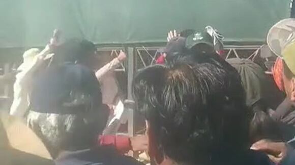 Agreden a congresista Edwin Martínez en Arequipa