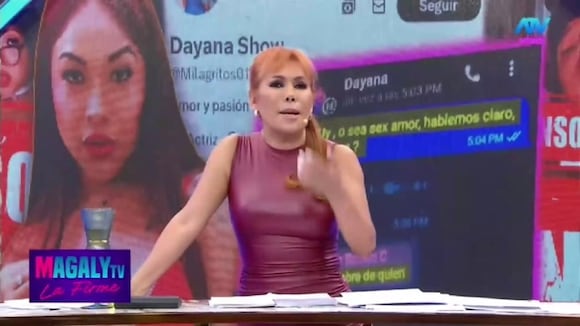 CORREO 1 Dayanita le responde a Magaly Medina tras polémico reportaje: sé donde vive