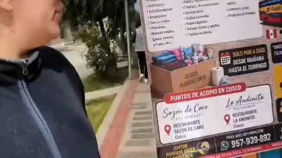 Cusco se moviliza para ayudar a damnificados por terremotos en Venezuela