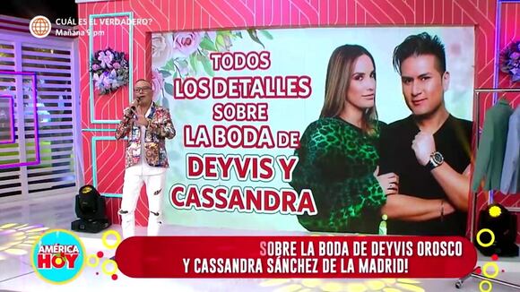 La costosa boda de Deyvis Orosco
